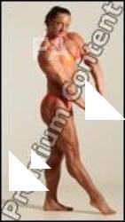 Angelina Bodybuilding poses